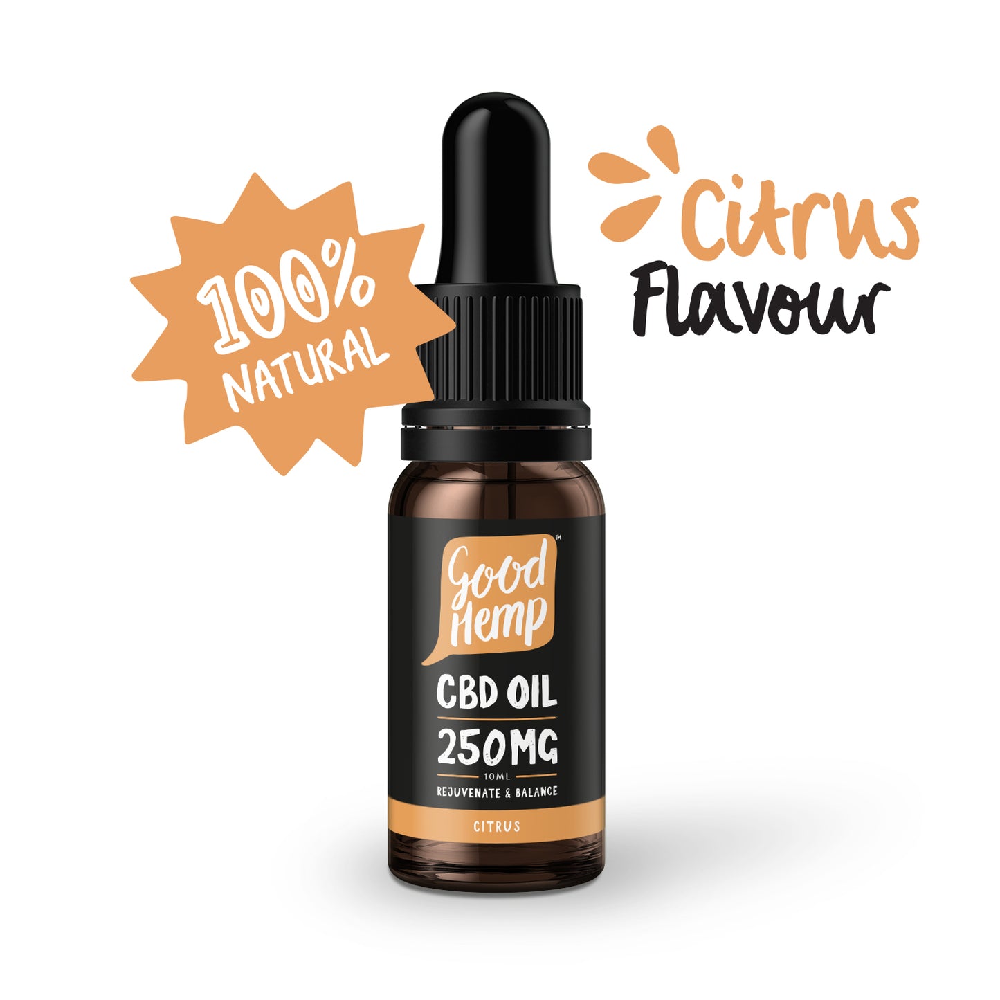 250mg Citrus CBD Oil