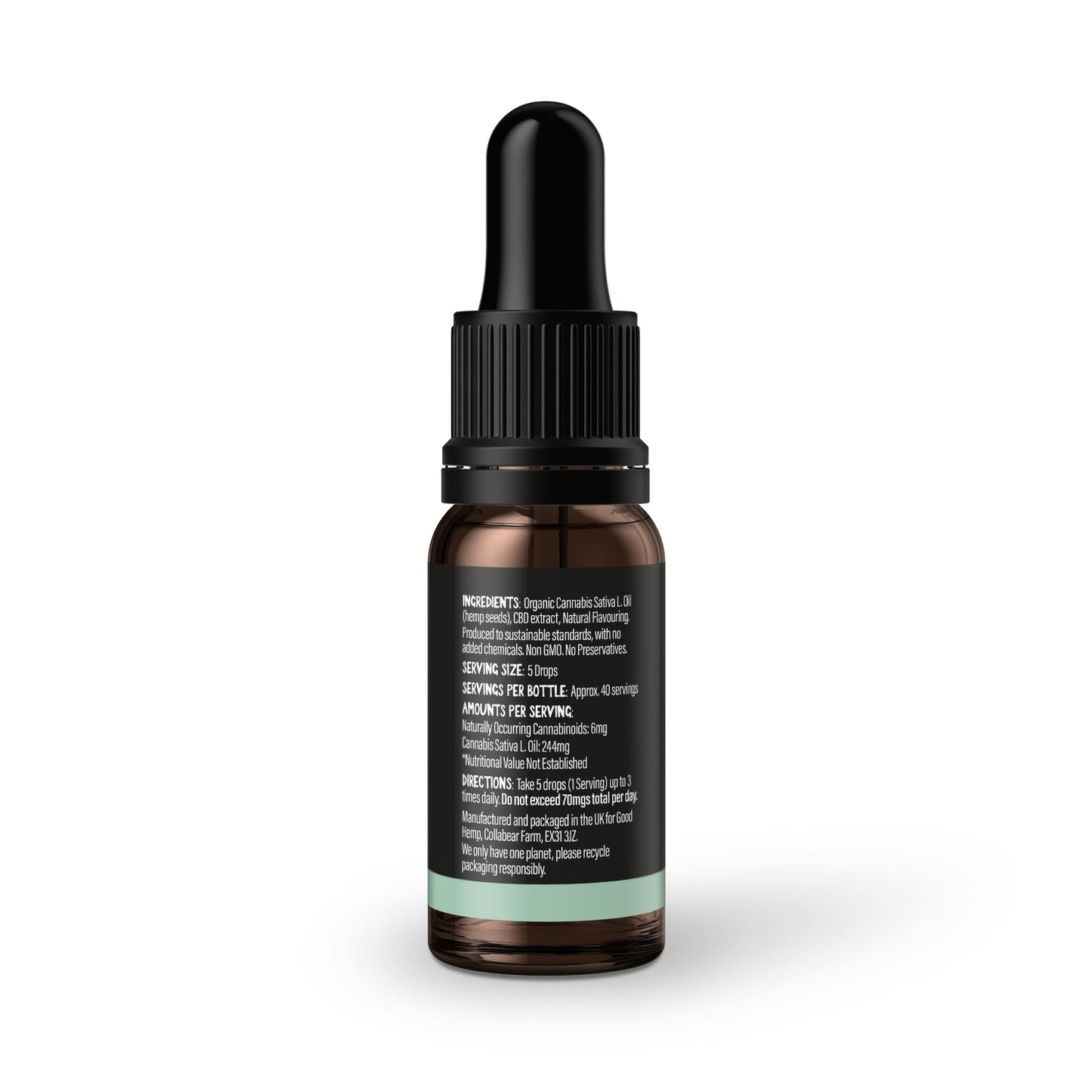 250mg Peppermint CBD Oil